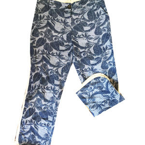 Bridge & Burn Tropical Print Denim Pants SM